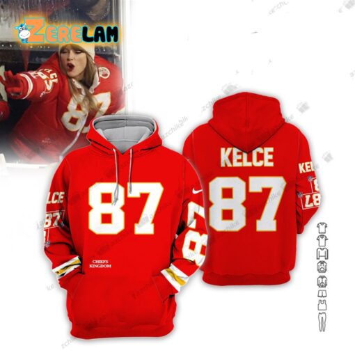 Chiefs Kingdom Travis Kelce 87 x Taylor Hoodie