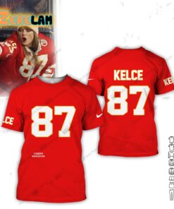 Chiefs Kingdom Travis Kelce 87 x Taylor Hoodie 2