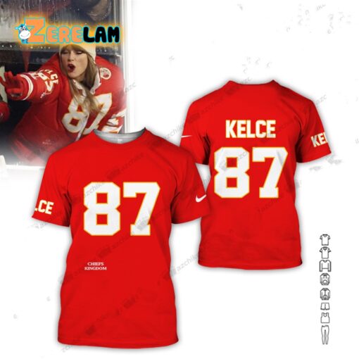 Chiefs Kingdom Travis Kelce 87 x Taylor Hoodie