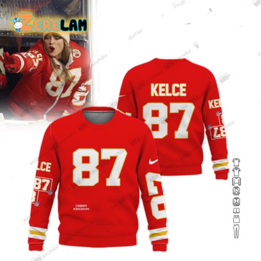 Chiefs Kingdom Travis Kelce 87 x Taylor Hoodie