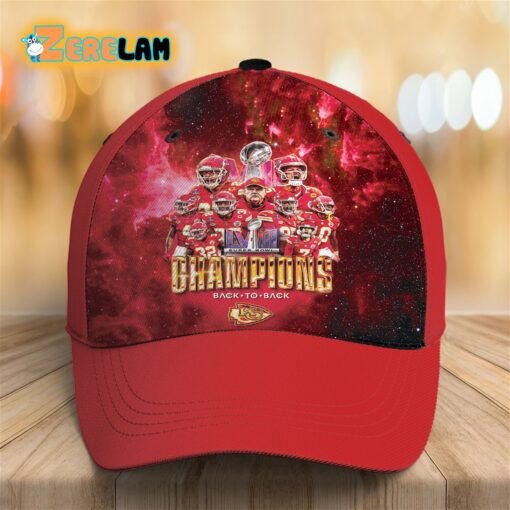 Chiefs LVIII Super Bowl Champions Back To Back Hat