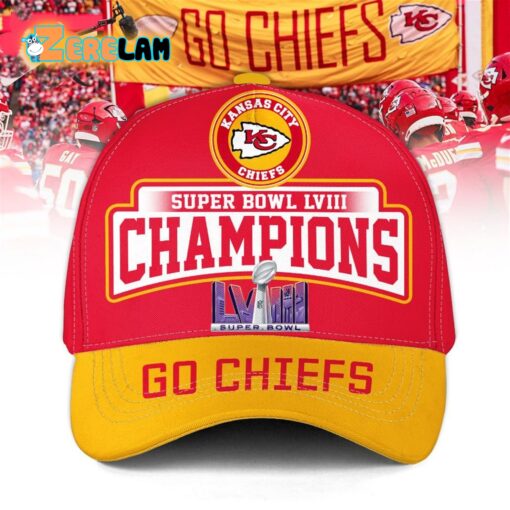 Chiefs Super Bowl LVIII Champions LVIII Go Chiefs Hat