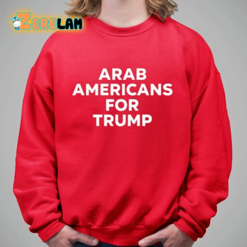 Chris Evans Arab Americans For Trump Shirt