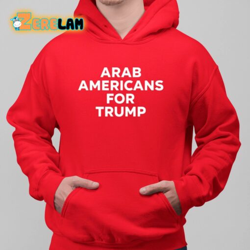 Chris Evans Arab Americans For Trump Shirt