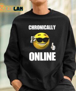 Chronically Online Ironic Thumbs Up Emoji Shirt 3 1