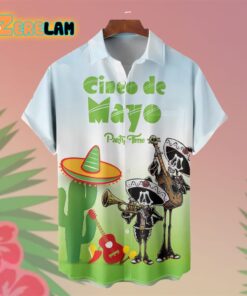 Cinco De Mayo By David Lozeau Party Time Hawaiian Shirt