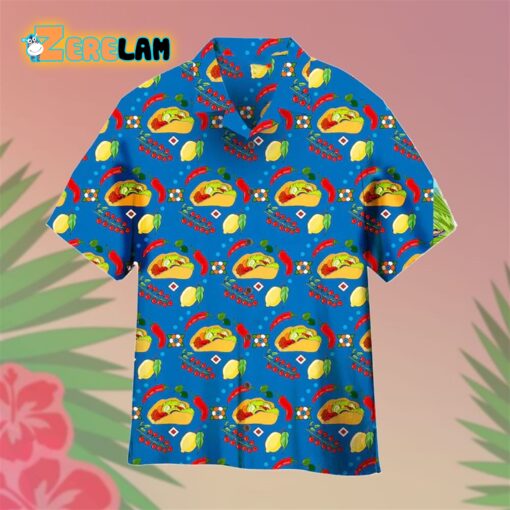 Cinco De Mayo Tacos Mexican Food Mexico Pattern Hawaiian Shirt