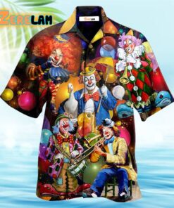 Clown Happiness Hawaiian Shirt