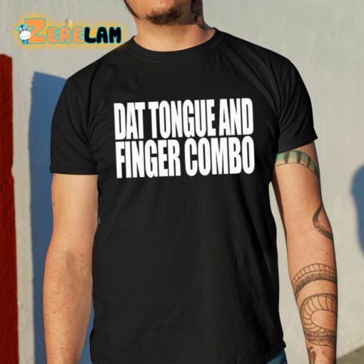 Club Godzilla Dat Tongue And Finger Combo Shirt