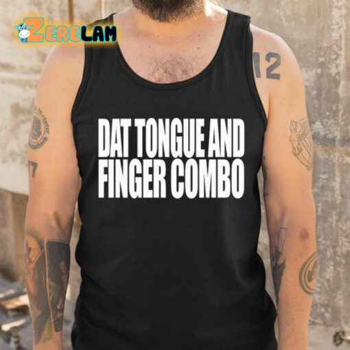 Club Godzilla Dat Tongue And Finger Combo Shirt