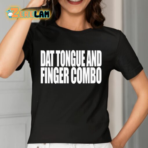 Club Godzilla Dat Tongue And Finger Combo Shirt