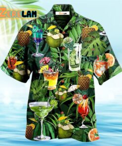 Cocktail And Fruit Summer Hawaiian Shirt