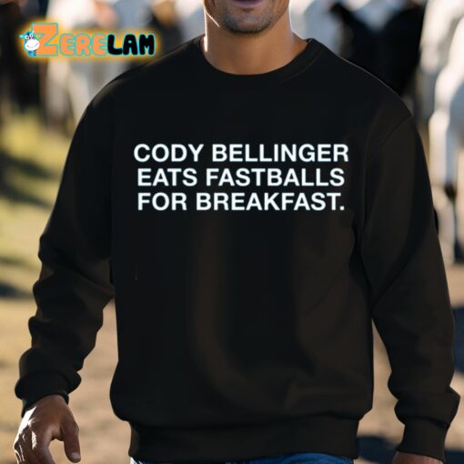 Cody Bellinger Eat Fastballs For Breakfast Shirt