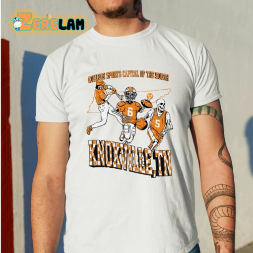 College Sports Capital Of The South Knoxville Tn Shirt