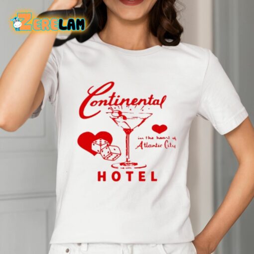 Continental In The Heart Of Atlantic City Hotel Shirt