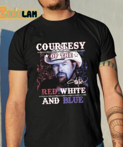 Courtesy Of The Red White And Blue Toby Keith Shirt