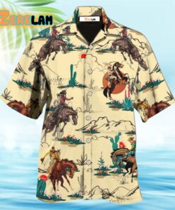 Cowboy Loves Desert Cool Hawaiian Shirt