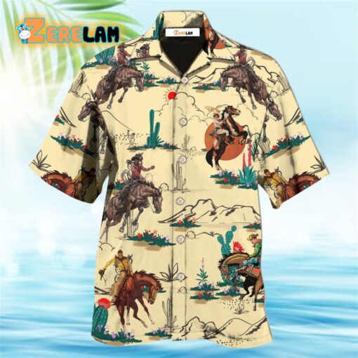 Cowboy Loves Desert Cool Hawaiian Shirt