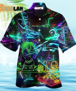 DJ Stunning Color Music Hawaiian Shirt