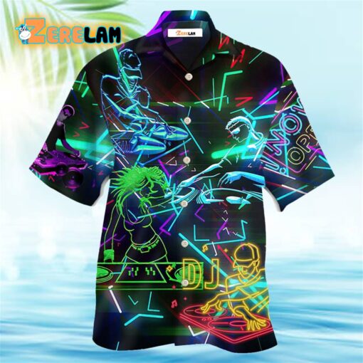 DJ Stunning Color Music Hawaiian Shirt