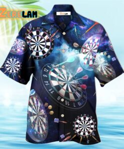 Darts Amazing Cool Into The Galaxy Hawaiian Shirt