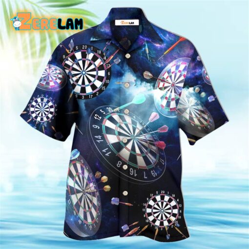 Darts Amazing Cool Into The Galaxy Hawaiian Shirt