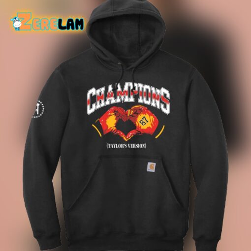 Dave Portnoy Chiefs Champions Taylor Version Hoodie