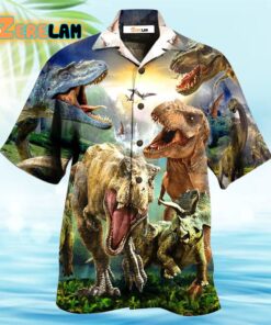 Dinosaur I Am Roarsome Hawaiian Shirt