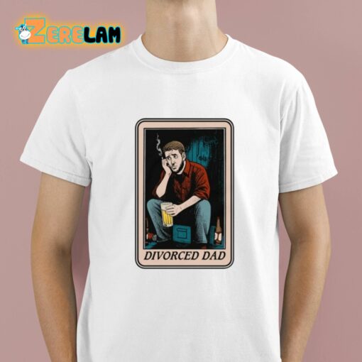 Divorced Dad Tarot Card Shirt