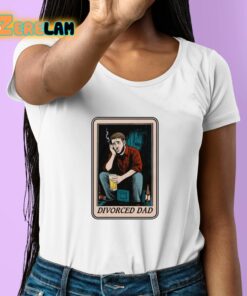 Divorced Dad Tarot Card Shirt 6 1