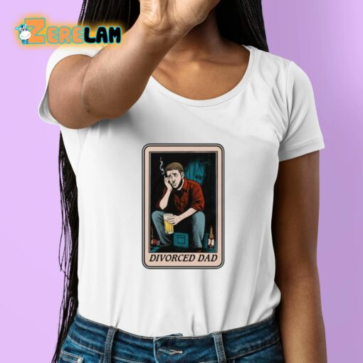 Divorced Dad Tarot Card Shirt