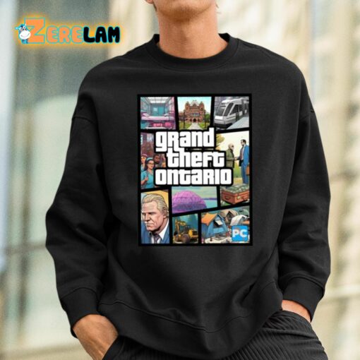 Doug Ford’s Grand Theft Ontario Shirt