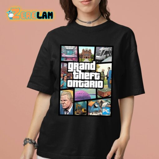 Doug Ford’s Grand Theft Ontario Shirt