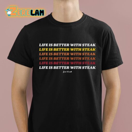 Dr Shawn Baker Good Handle Life Is Better With Steak Shirt