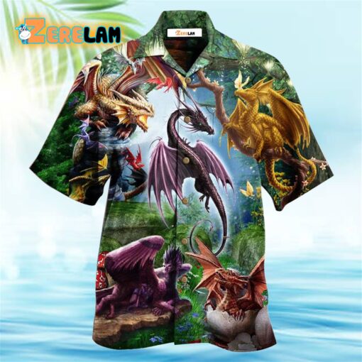 Dragon Fly Love Life Love Sky Hawaiian Shirt