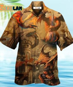 Dragon Love Castle Love Life Hawaiian Shirt