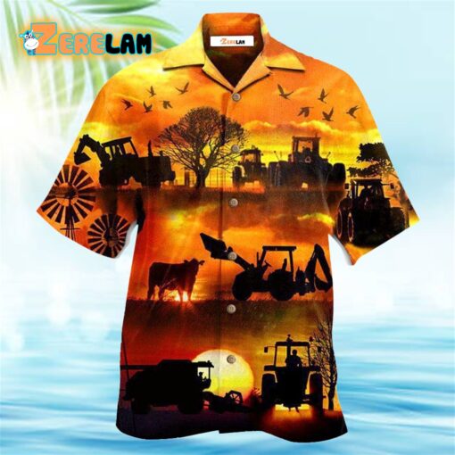 Farm Work Till The Job Gets Done Hawaiian Shirt