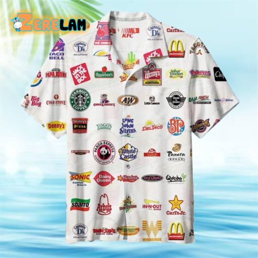 Fast Food Pick your 3 Hawaiian Shirt