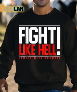 Fight Like Hell Louder With Crowder Shirt 8 1