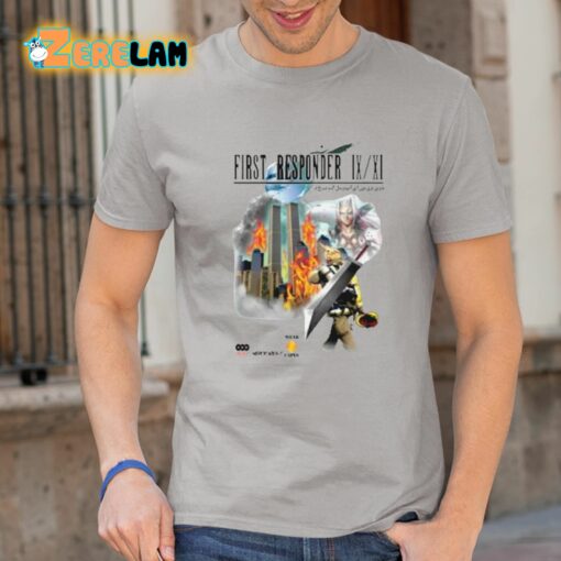 First Responder 9 11 Final Fantasy Shirt