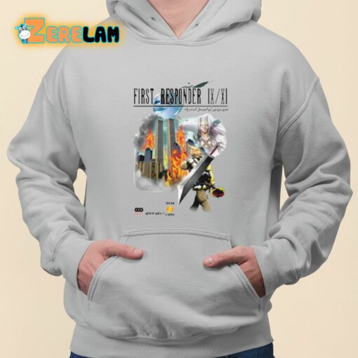 First Responder 9 11 Final Fantasy Shirt