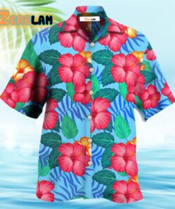 Flowers Tropical Hawaiian Shirt