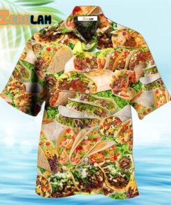 Food Lover Tacos My Love Is For Tacos Hawaiian Shirt