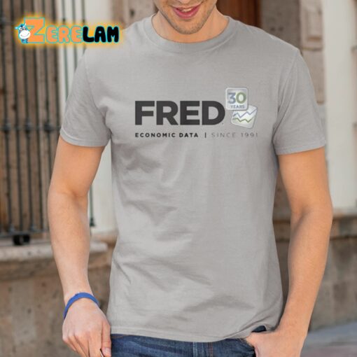 Fred Economic Data Since 1991 Shirt