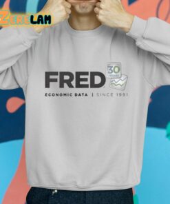 Fred Economic Data Since 1991 Shirt 2 1