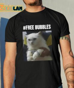 Free Bubbles Cat Shirt