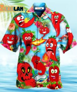 Fruit Chili Funny Chili Peppers Hawaiian Shirt