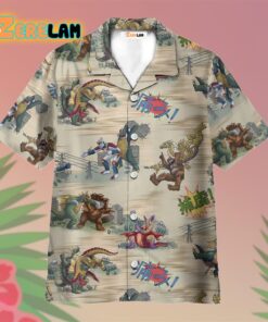 Godzilla King Of Monster Hawaiian Shirt