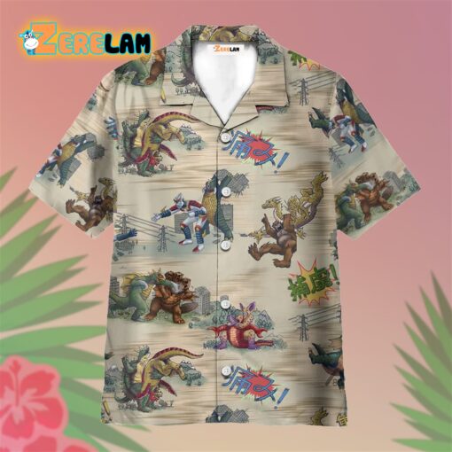 Godzilla King Of Monster Hawaiian Shirt