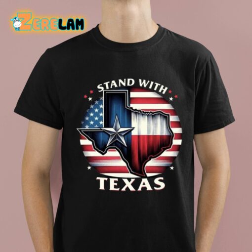 Greg Abbott Stand With Texas Shirt